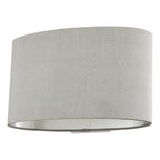 Melody Wall Light With Oval Grey Shade <br>Grey