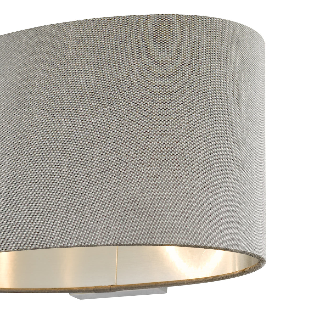 Melody Wall Light With Oval Grey Shade <br>Grey