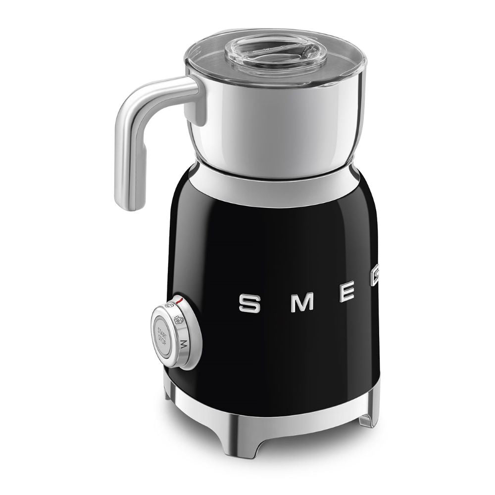 Smeg 50's Style Retro MFF11BLUK Milk Frother - Black