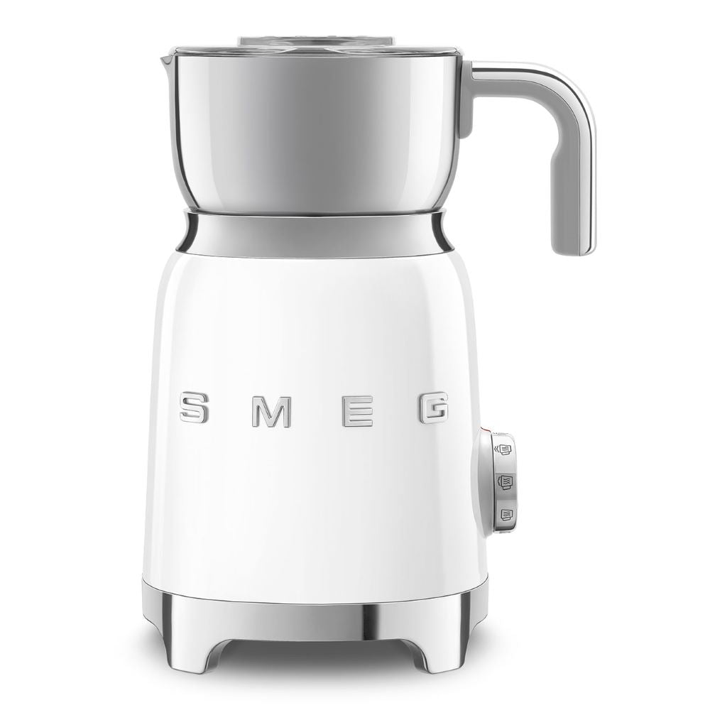 Smeg 50's Style Retro MFF11WHUK Milk Frother - White