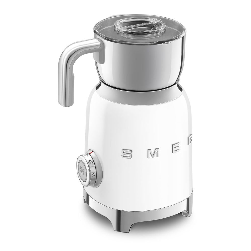 Smeg 50's Style Retro MFF11WHUK Milk Frother - White