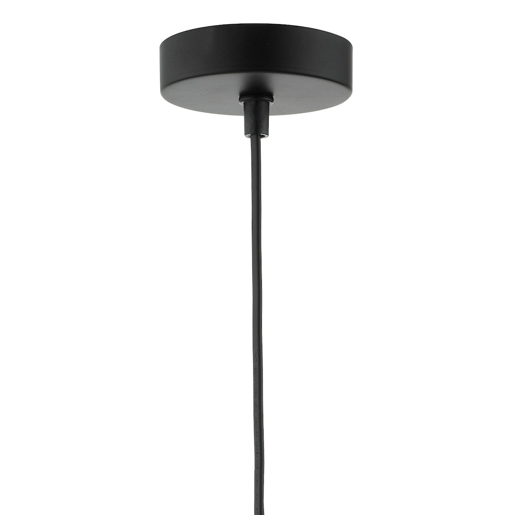 Midi Cage Pendant Matt Black & Bright Copper<br>Matt Black