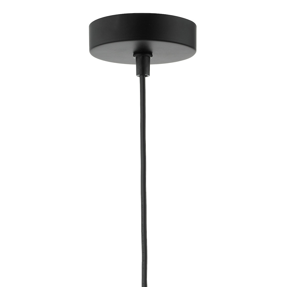 Midi Cage Pendant Matt Black & Bright Copper<br>Matt Black