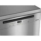 Miele G5811 SC Front Active Plus Freestanding Dishwasher-Clean Steel