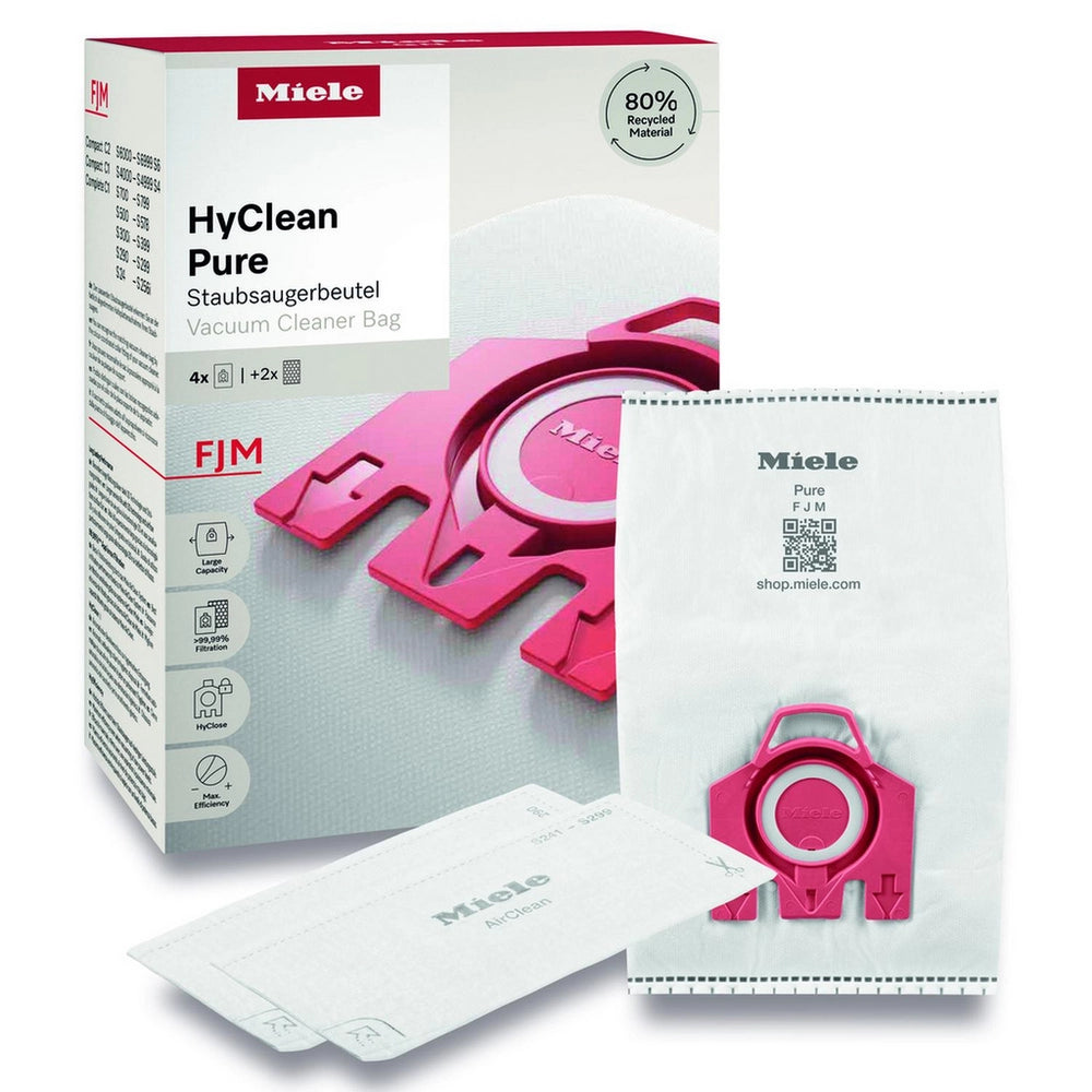 Miele HyClean Pure FJM Vacuum Cleaner Bags 12421140