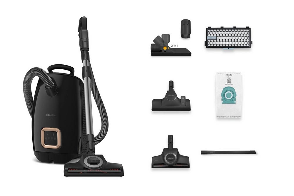 Miele Guard L1C&amp;DFlex Cat &amp; Dog Flex Cylinder Vacuum - Obsidian Black