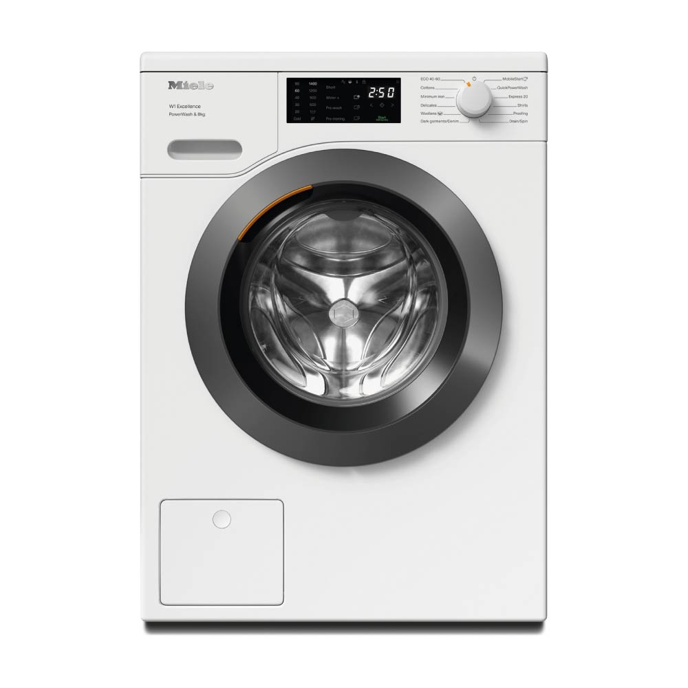 Miele WEB365 WCS 8kg 1400 Spin Washing Machine - Lotus White