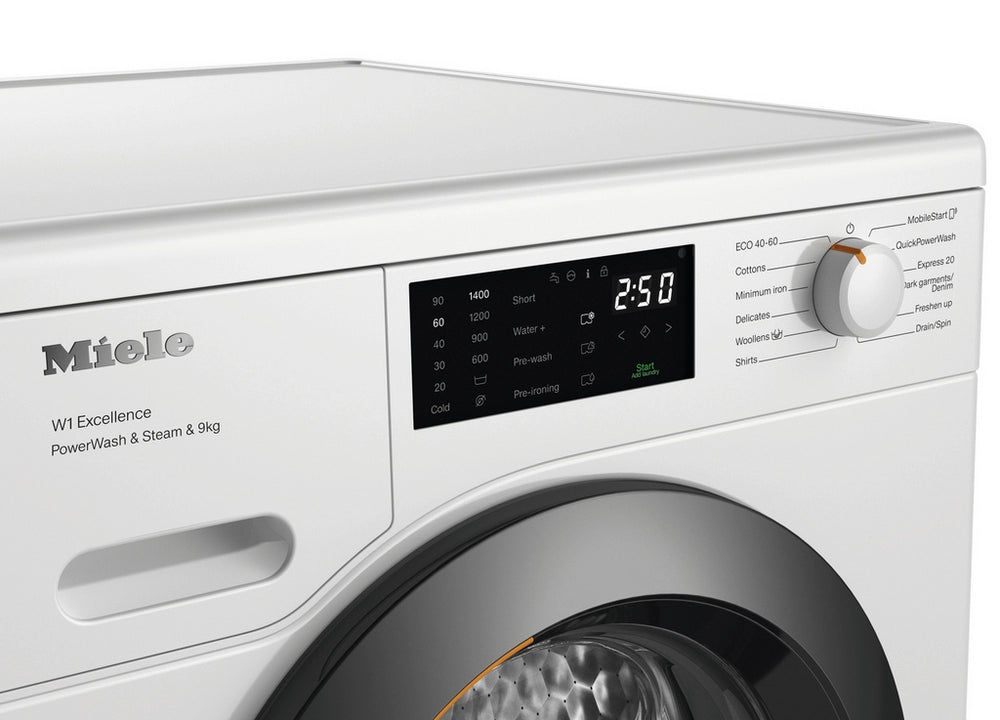 Miele WED385 WCS 9kg 1400 Spin Washing Machine - White
