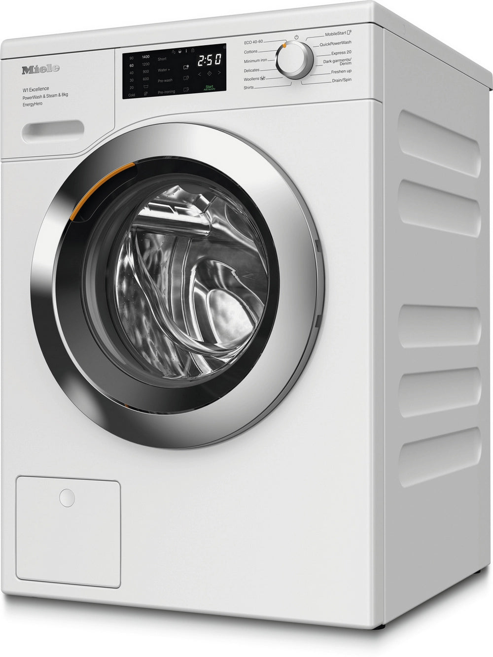 Miele WEE385WCS 8kg 1400 Spin Washing Machine - Lotus White