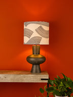 Miho Table Lamp Black/Bronze With Shade <br>Black