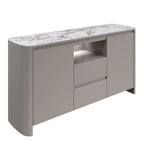 Milano Gloss White Ceramic Sideboard