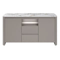 Milano Gloss White Ceramic Sideboard