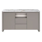 Milano Gloss White Ceramic Sideboard