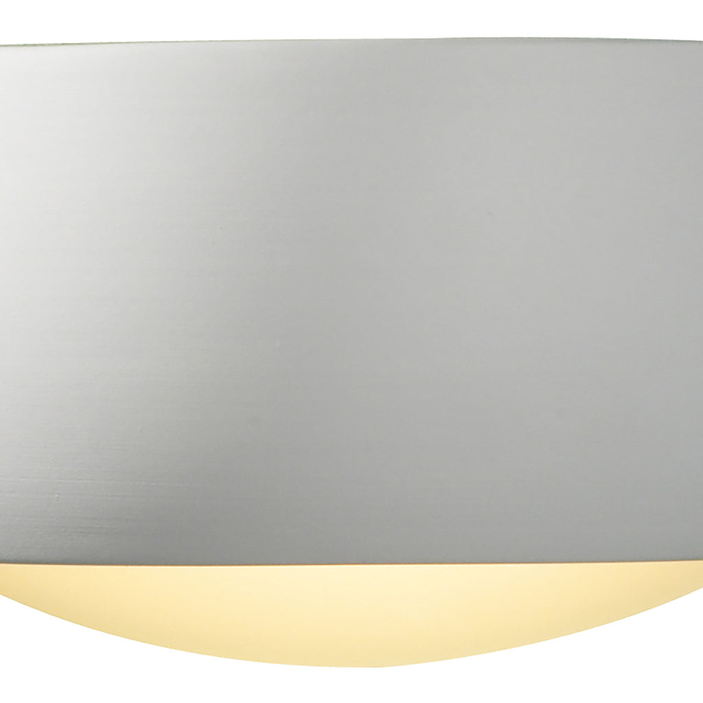 Milo Wall Light White Unglazed Ceramic Glass<br>White Ceramic