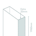 Merlyn IQ Extension Profile Side Panel 20