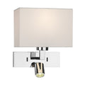 Modena Wall Light With LED In Polished Chrome (Bracket Only)<br>Polished Chrome