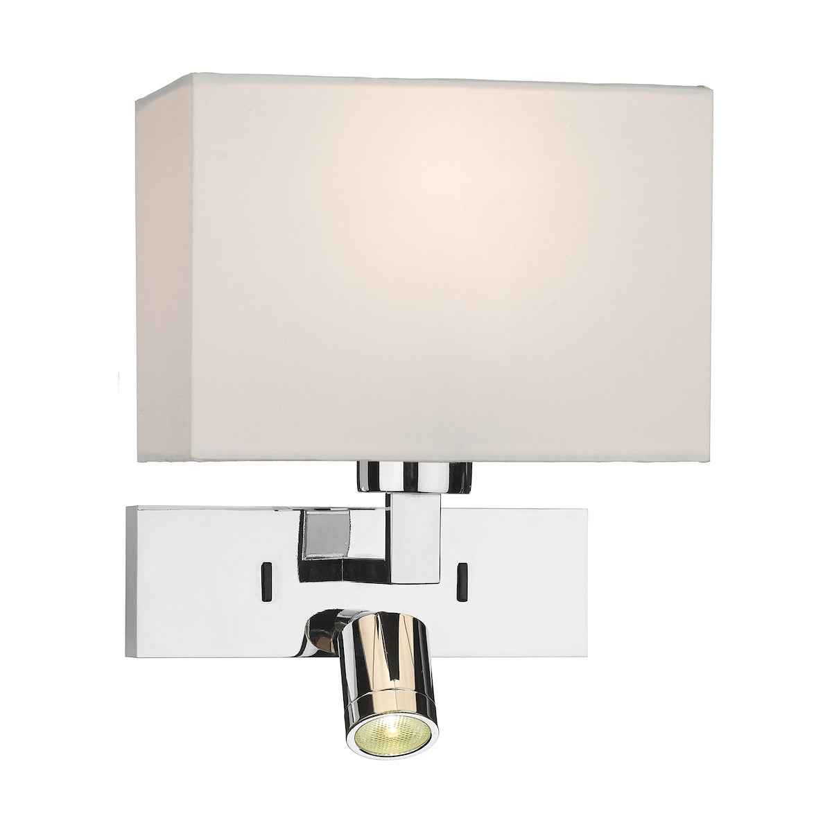Modena Wall Light With LED In Polished Chrome (Bracket Only)<br>Polished Chrome