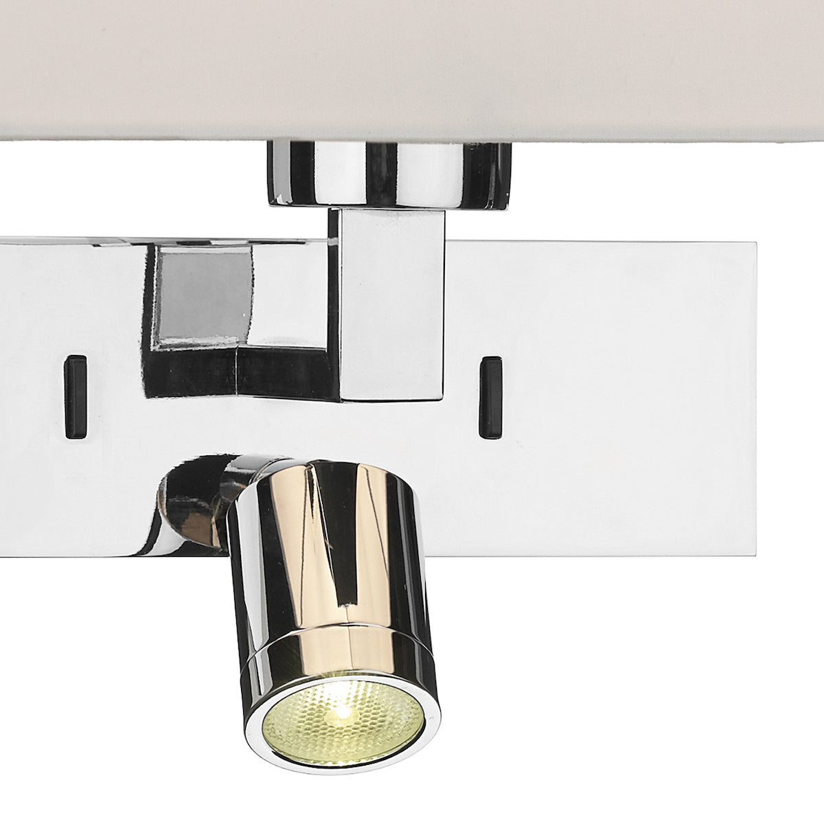 Modena Wall Light With LED In Polished Chrome (Bracket Only)<br>Polished Chrome