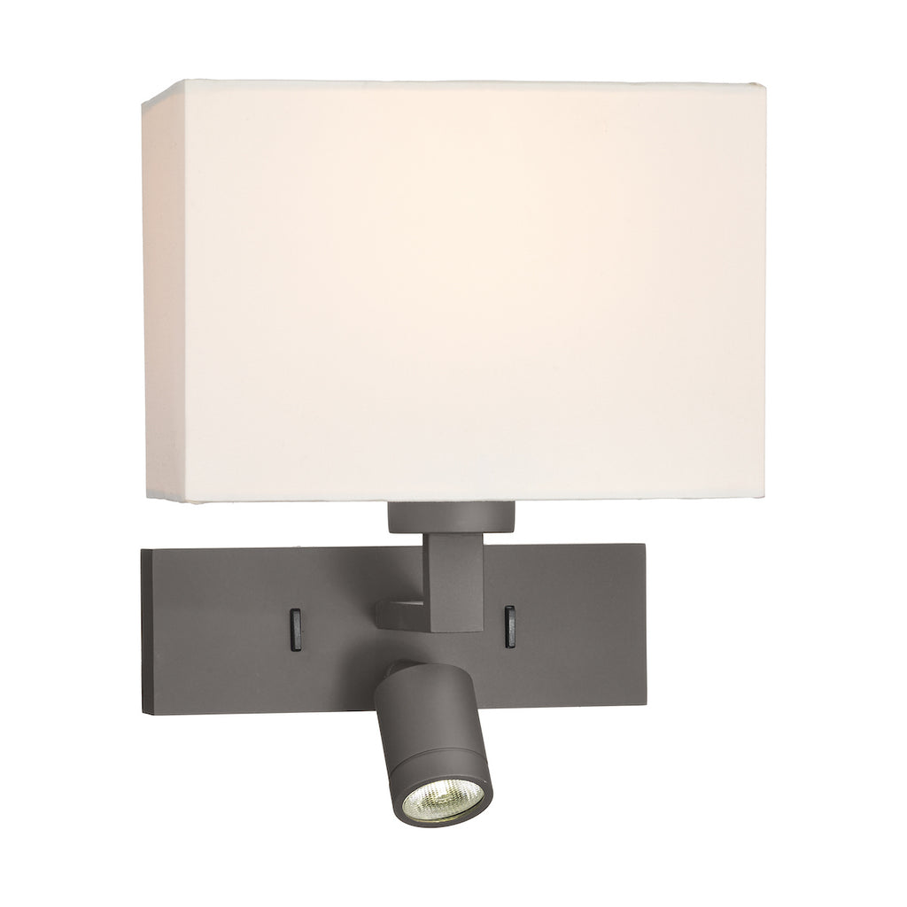 Modena Wall Light With LED In Bronze (Bracket Only)<br>Brushed Bronze