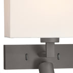 Modena Wall Light With LED In Bronze (Bracket Only)<br>Brushed Bronze