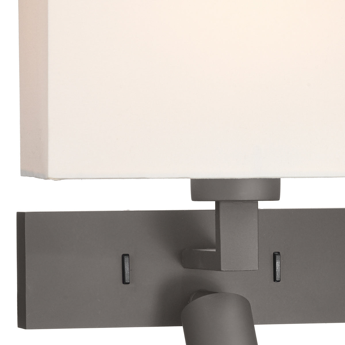 Modena Wall Light With LED In Bronze (Bracket Only)<br>Brushed Bronze