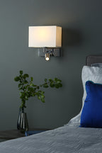 Modena Wall Light With LED In Bronze (Bracket Only)<br>Brushed Bronze