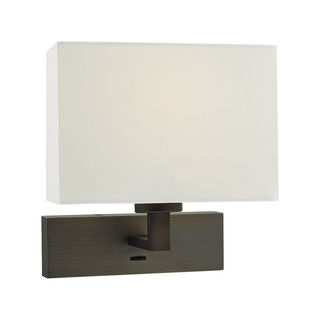 Modena Wall Light Bronze (Bracket Only)<br>Brushed Bronze