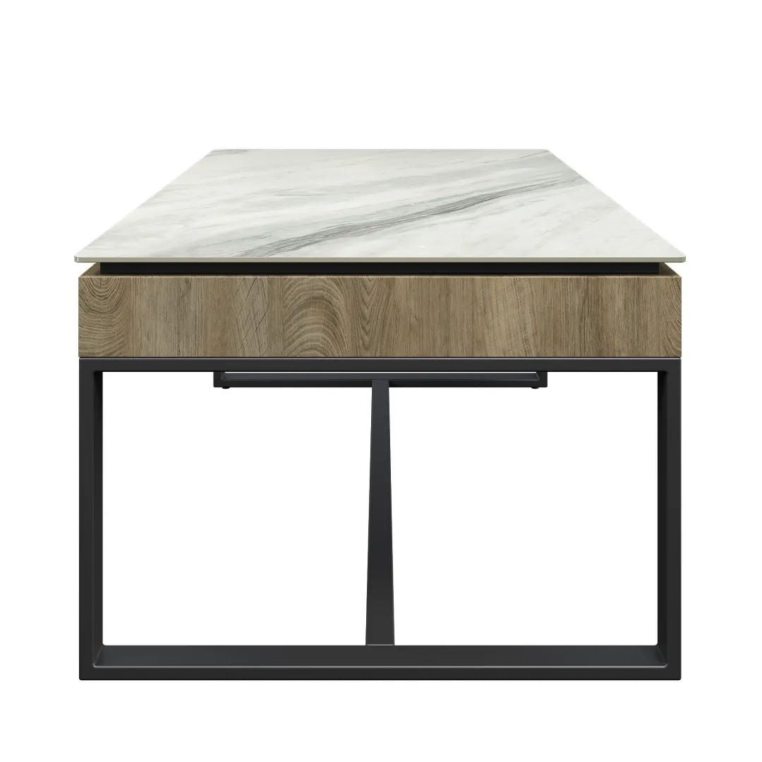 Monza White Ceramic Coffee Table