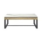 Monza White Ceramic Coffee Table