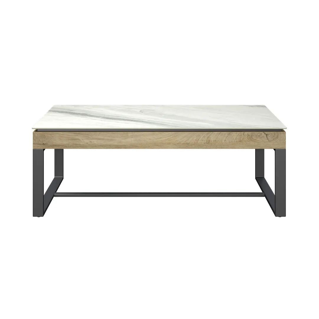 Monza White Ceramic Coffee Table