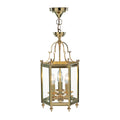 Moorgate Hexagonal Hall Lantern Dual Mount Polished Brass<br>Polished Brass
