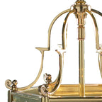 Moorgate Hexagonal Hall Lantern Dual Mount Polished Brass<br>Polished Brass