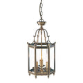 Moorgate Hexagonal Hall Lantern Dual Mount Antique Brass<br>Antique Brass