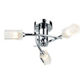 Morgan 3 Light Semi Flush Polished Chrome<br>Polished Chrome