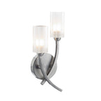 Morgan Double Wall Bracket Satin Chrome<br>Satin Chrome