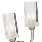 Morgan Double Wall Bracket Satin Chrome<br>Satin Chrome