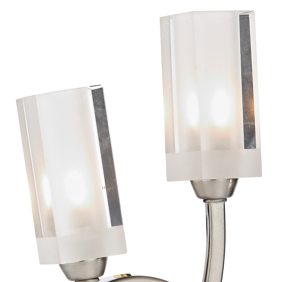 Morgan Double Wall Bracket Satin Chrome<br>Satin Chrome
