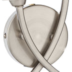 Morgan Double Wall Bracket Satin Chrome<br>Satin Chrome
