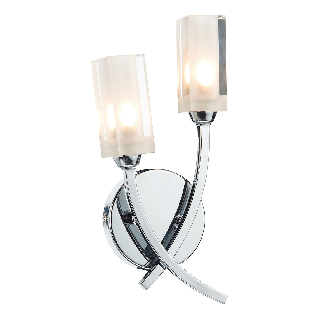 Morgan Double Wall Bracket Polished Chrome<br>Polished Chrome