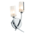 Morgan Double Wall Bracket Polished Chrome<br>Polished Chrome
