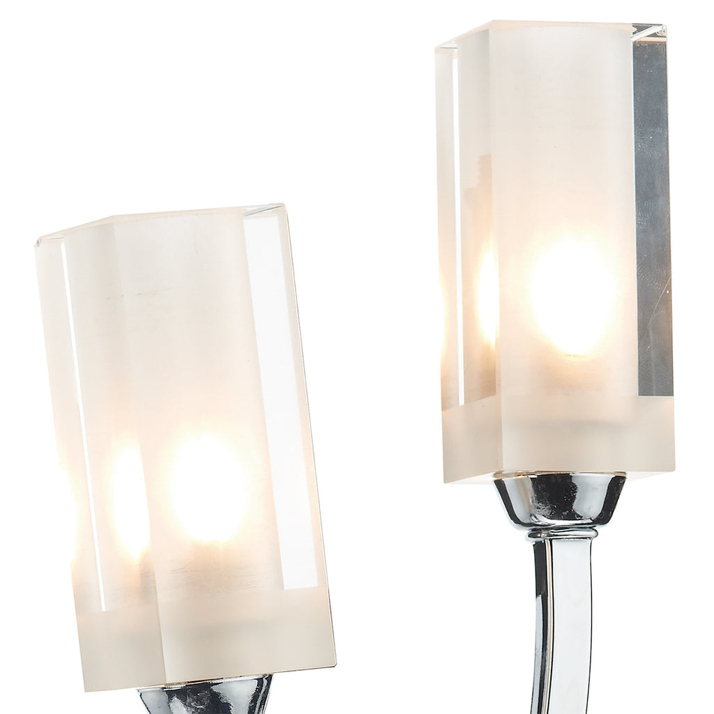 Morgan Double Wall Bracket Polished Chrome<br>Polished Chrome