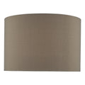 Mubina Grey Faux Silk Drum Shade 30cm<br>Grey