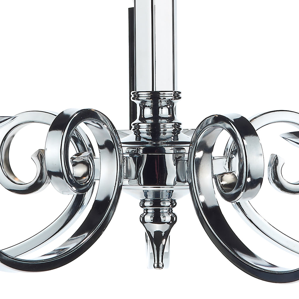 Murray 5 Light Dual Mount Pendant Polished Chrome<br>Polished Chrome