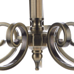Murray 5 Light Dual Mount Pendant Antique Brass<br>Antique Brass