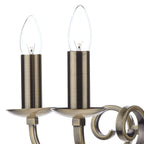 Murray 5 Light Dual Mount Pendant Antique Brass<br>Antique Brass