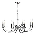 Murray 8 Light Dual Mount Pendant Polished Chrome<br>Polished Chrome