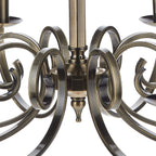 Murray 8 Light Dual Mount Pendant Antique Brass<br>Antique Brass