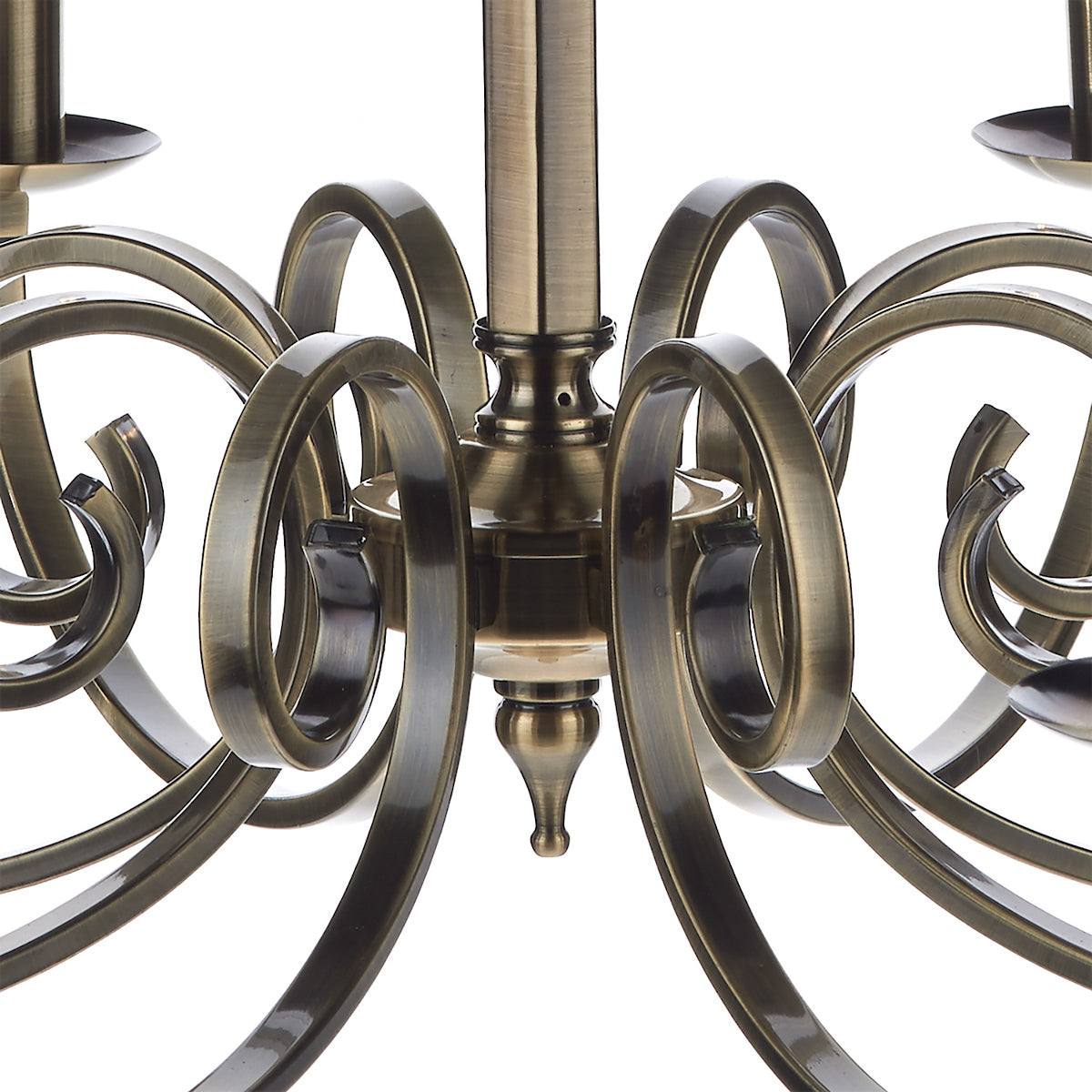 Murray 8 Light Dual Mount Pendant Antique Brass<br>Antique Brass