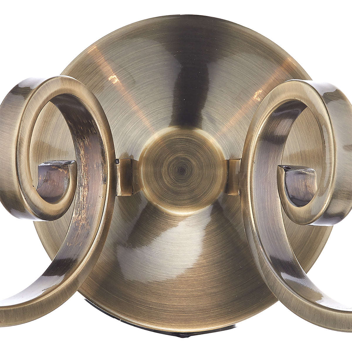 Murray Double Wall Bracket Antique Brass<br>Antique Brass