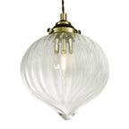 Mya 1 Light Single Pendant Antique Brass Glass<br>Antique Brass